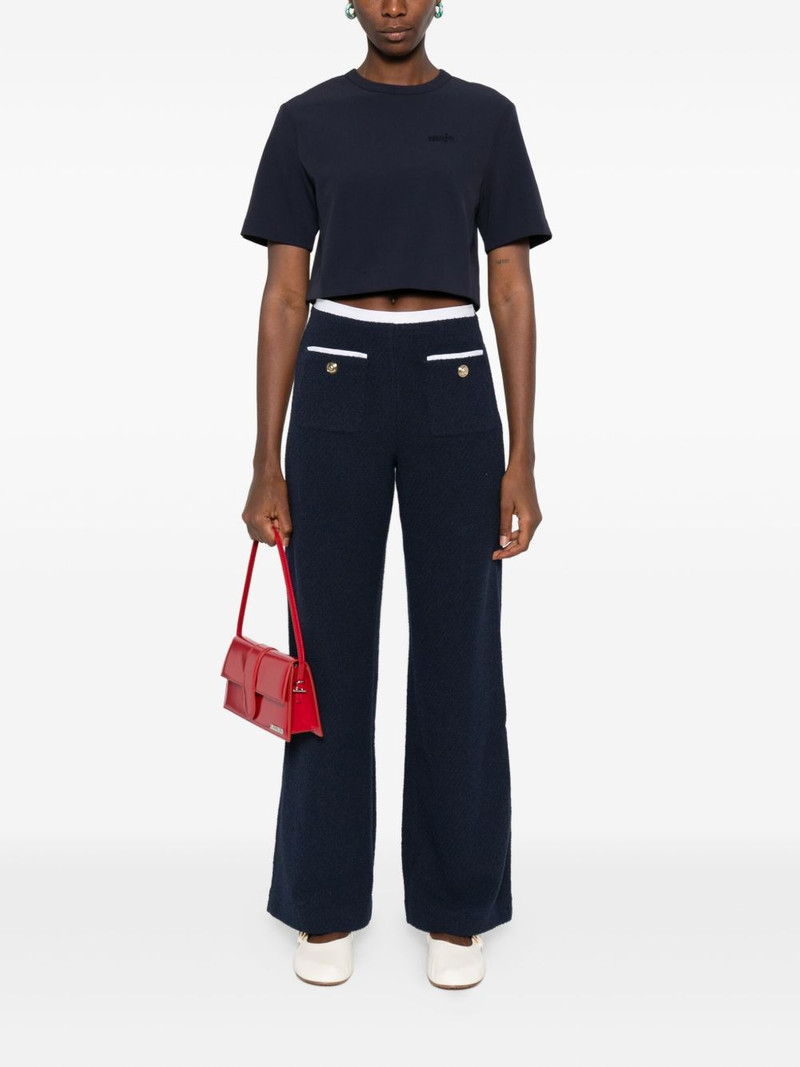 maje embroidered t-shirt outlook