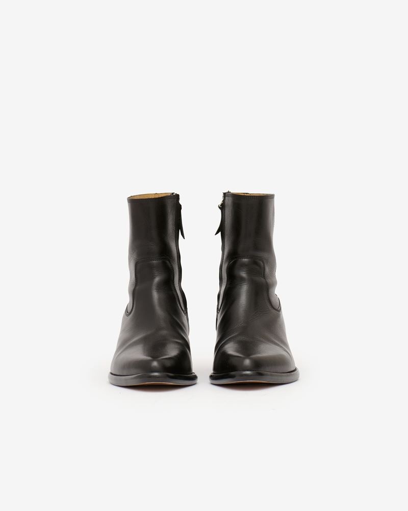 DELIX LEATHER ANKLE BOOTS - 4