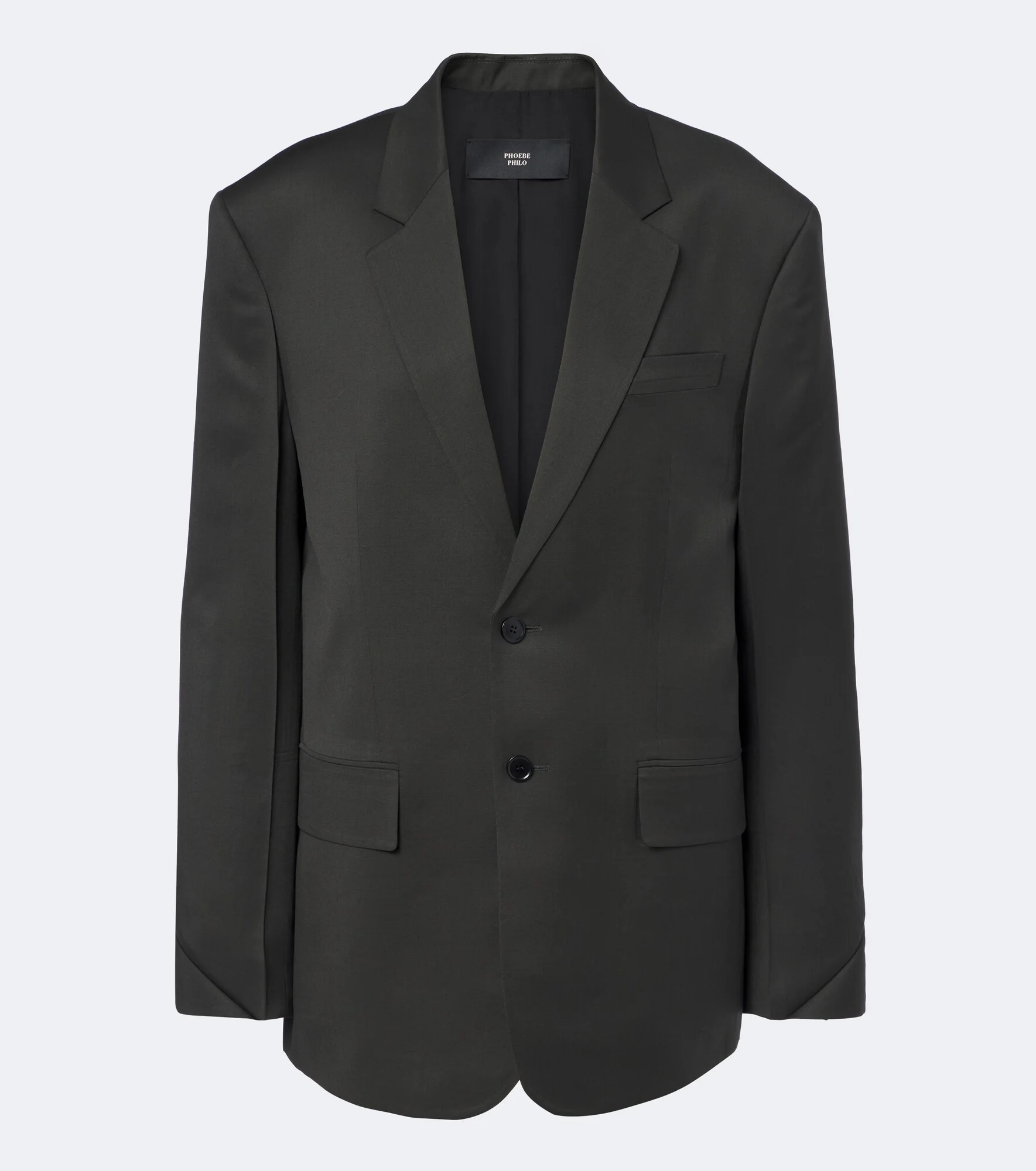 Wool and mohair blazer - 1