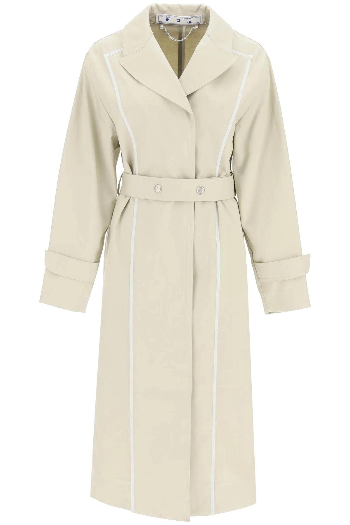 ORGANIC COTTON TRENCH COAT - 1