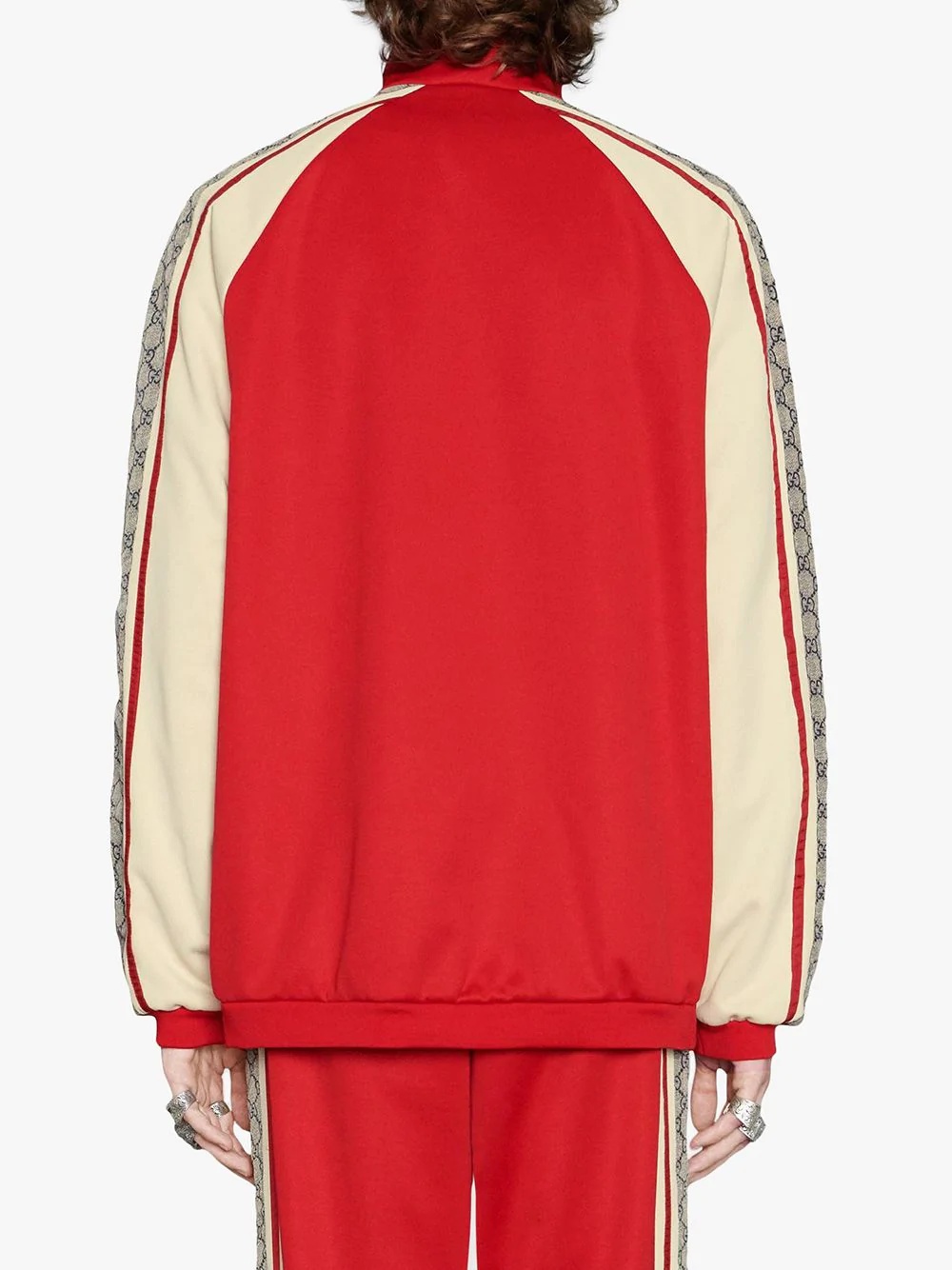 Oversize technical jersey jacket - 4