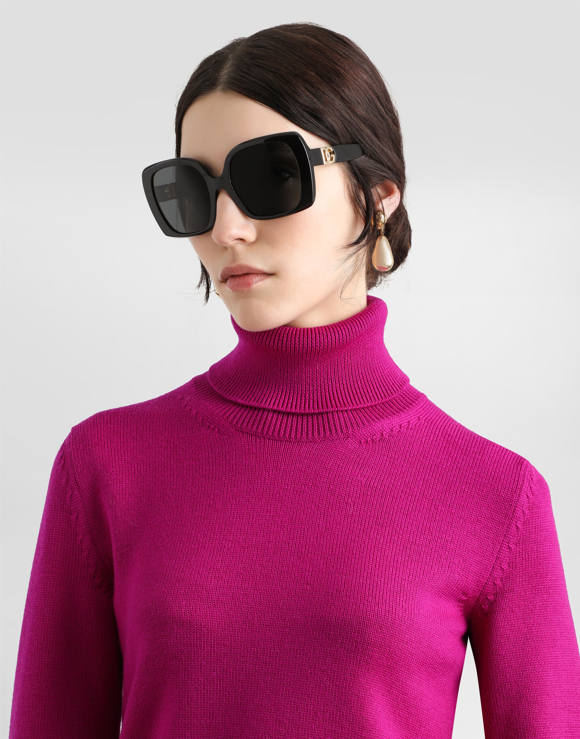 Wool turtle-neck sweater - 4