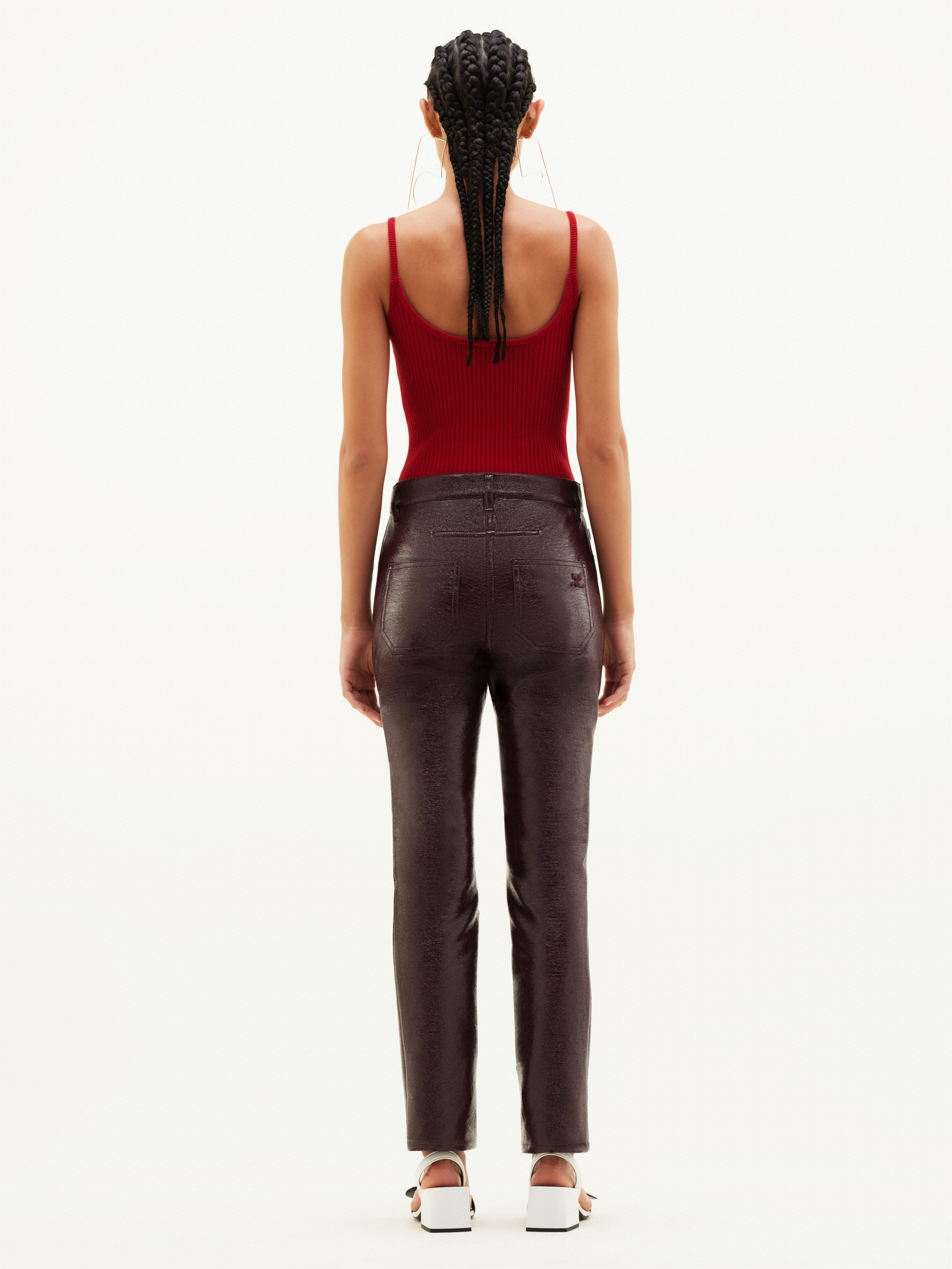 Courreges｜SLEEVELESS (KNITTED TANK TOP REEDITION (PERMD REEDITION RIB KNIT TANK TOP - courrèges