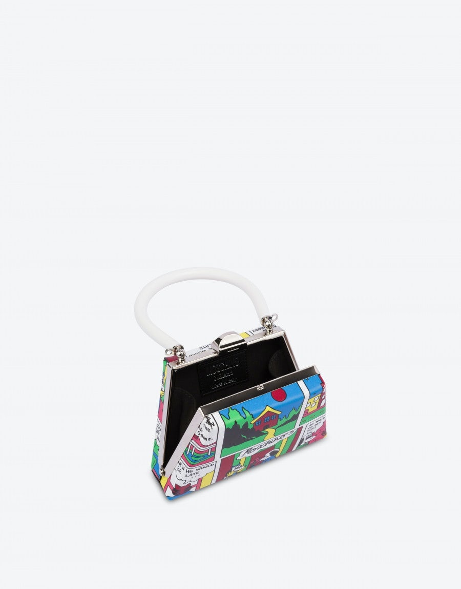MOSCHINO COMICS TRAPEZE BAG - 3
