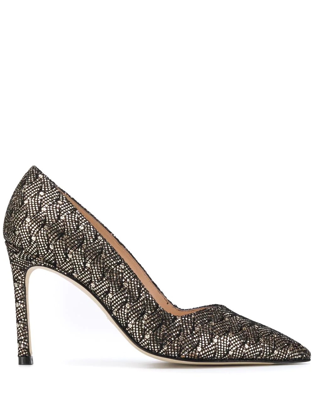 Anny crystal-embellished pumps - 1