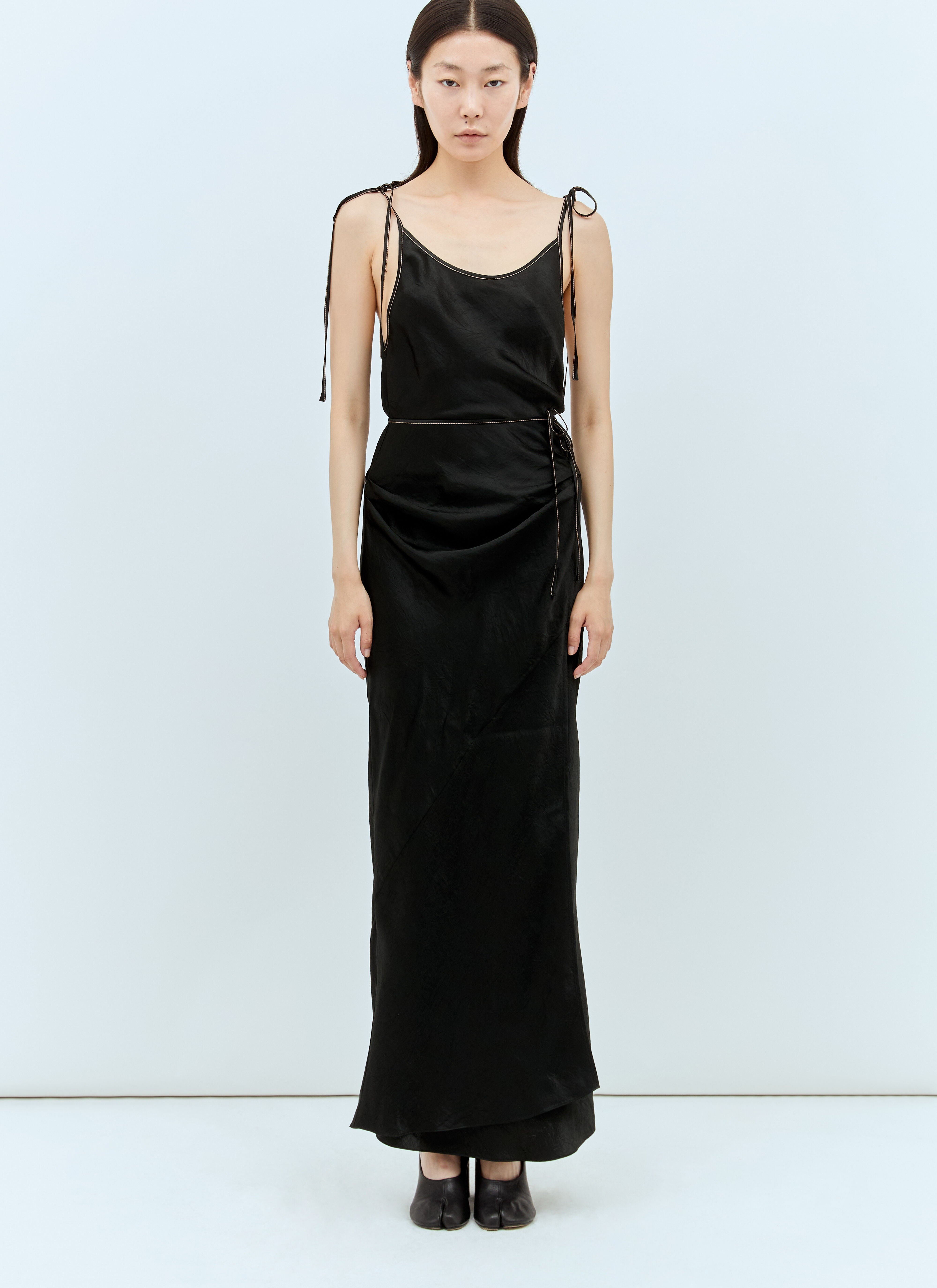 Acne Studios Women Satin Maxi Dress - 3