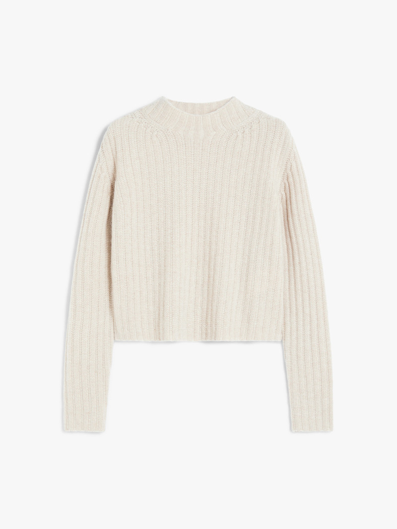 ALOA Boxy wool and cashmere jumper - 1
