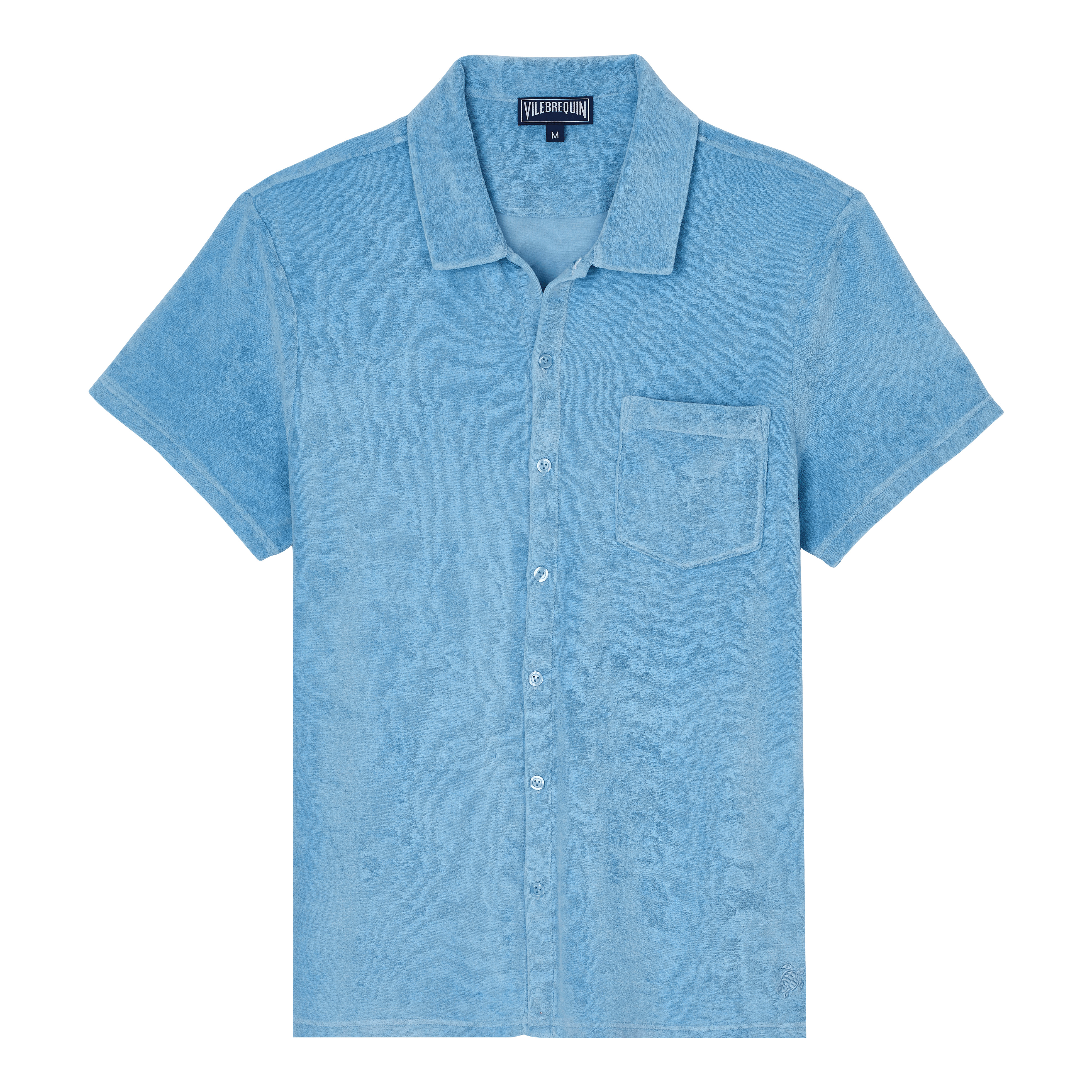 Men Bowling Terry Shirt Solid Mineral Dye - 1