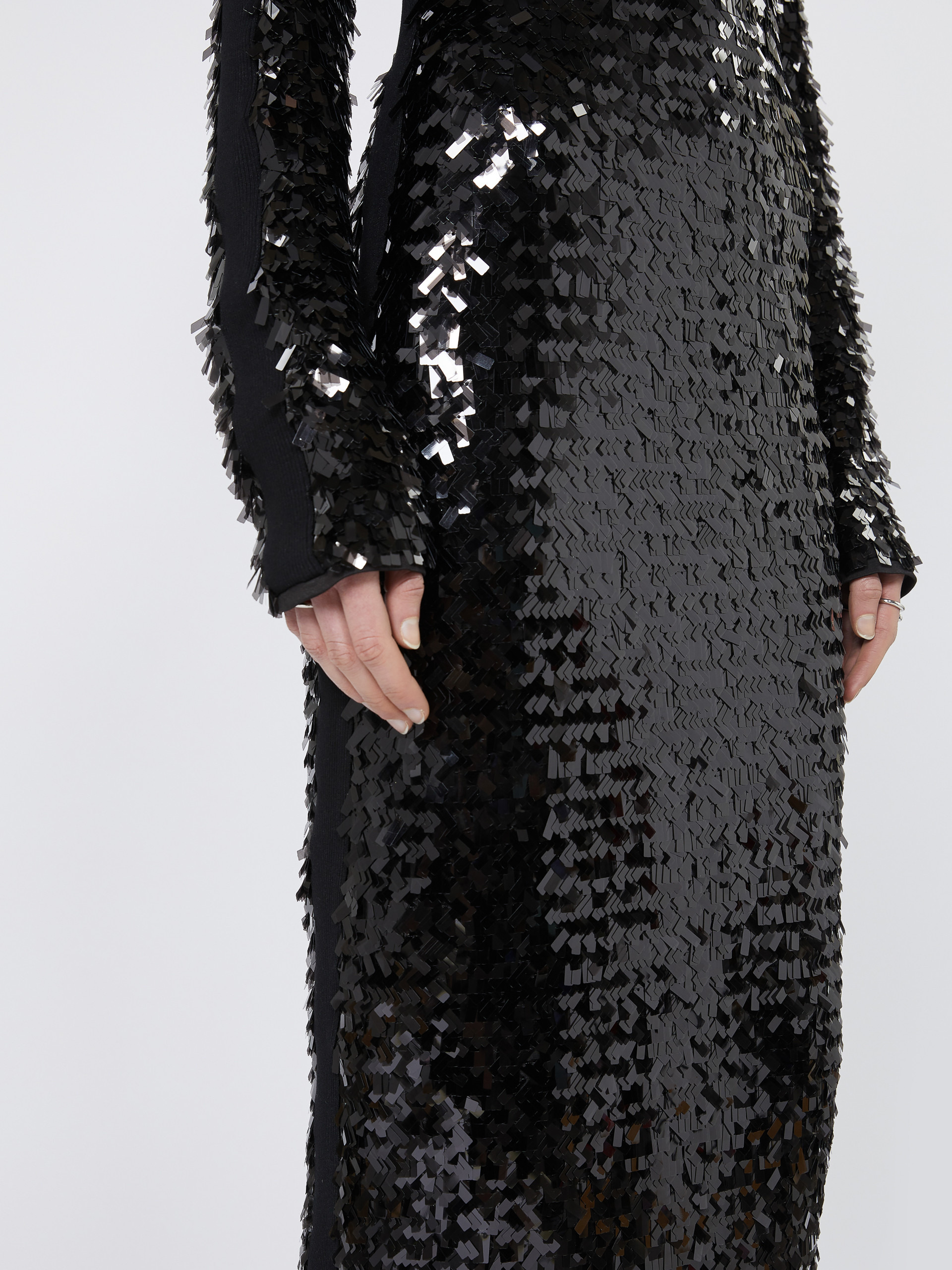 ELLENI Sequin-adorned jersey dress - 6