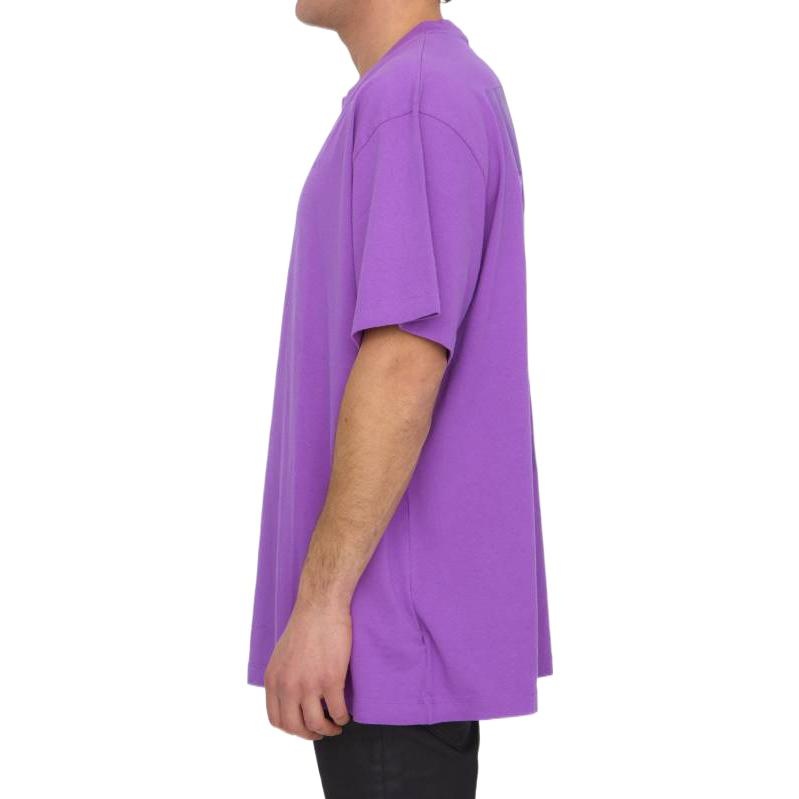 Off-White Diag Tab Over Short-Sleeve Tee 'Orchid' OMAA038S23JER0013636 - 4
