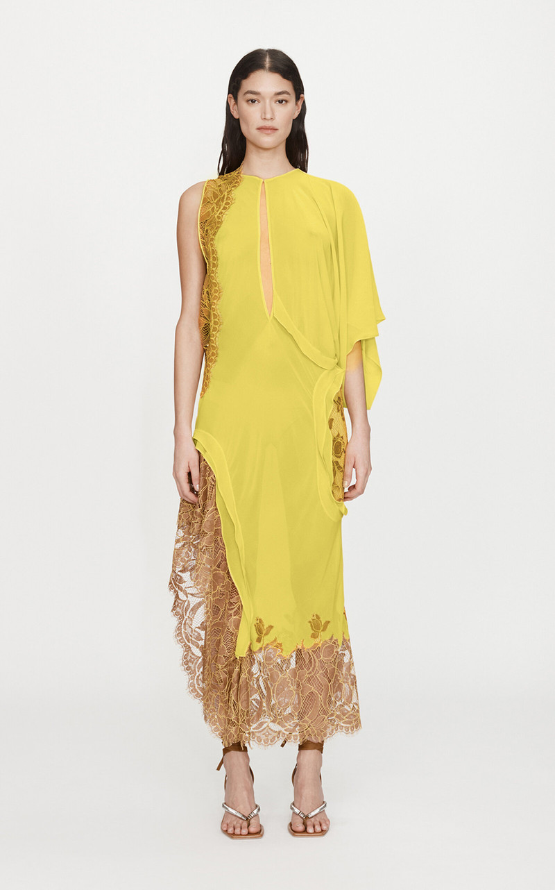 CHRISTOPHER ESBER Aluna Lace Concave Dress multi outlook