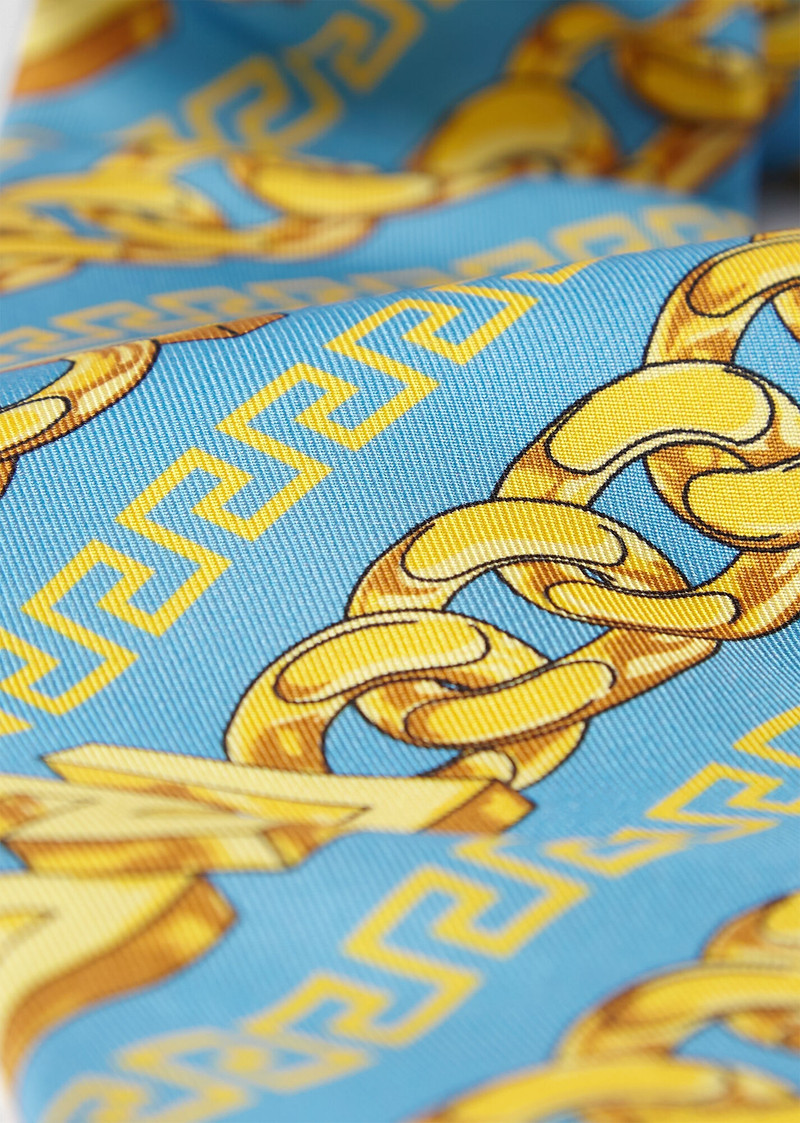 VERSACE Chain Pinstripe Tie outlook