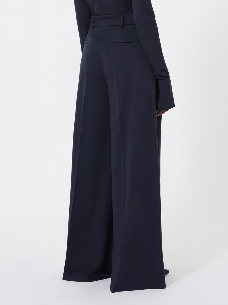 NATALE Wool jersey trousers 4