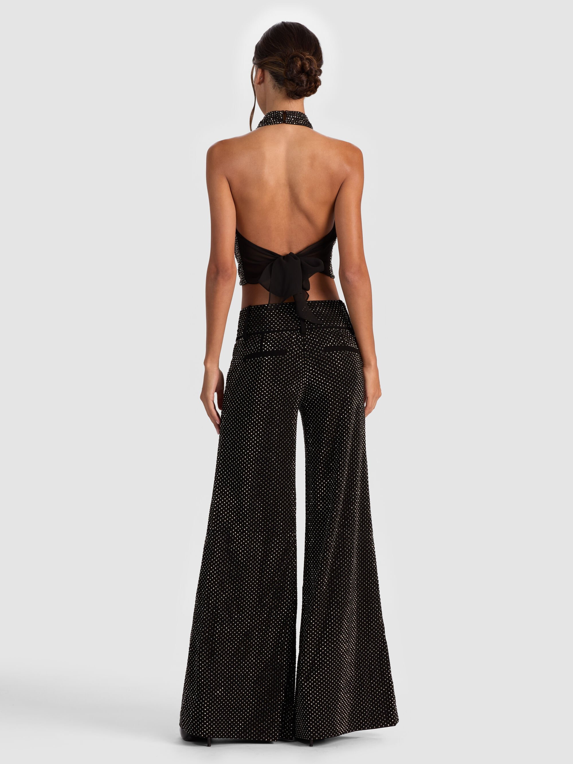 DANI EMBELLISHED HALTER TOP - 4