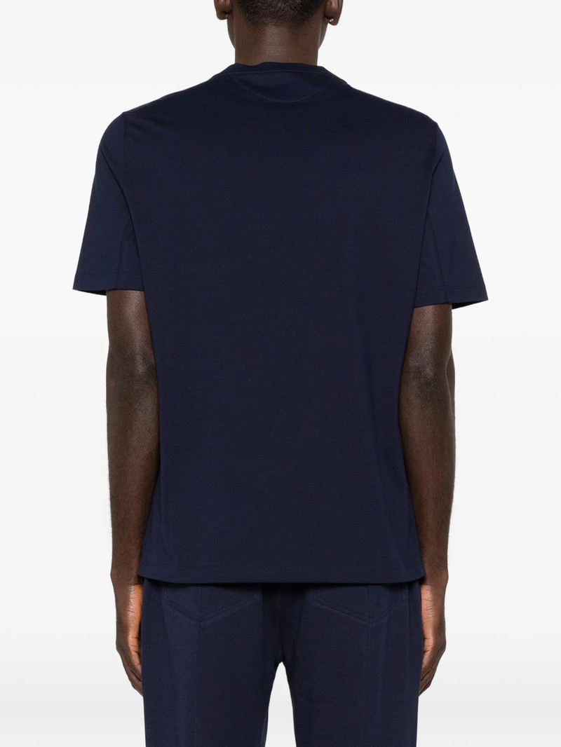 Brunello Cucinelli Brunello Cucinelli Graphic Cotton T-Shirt outlook