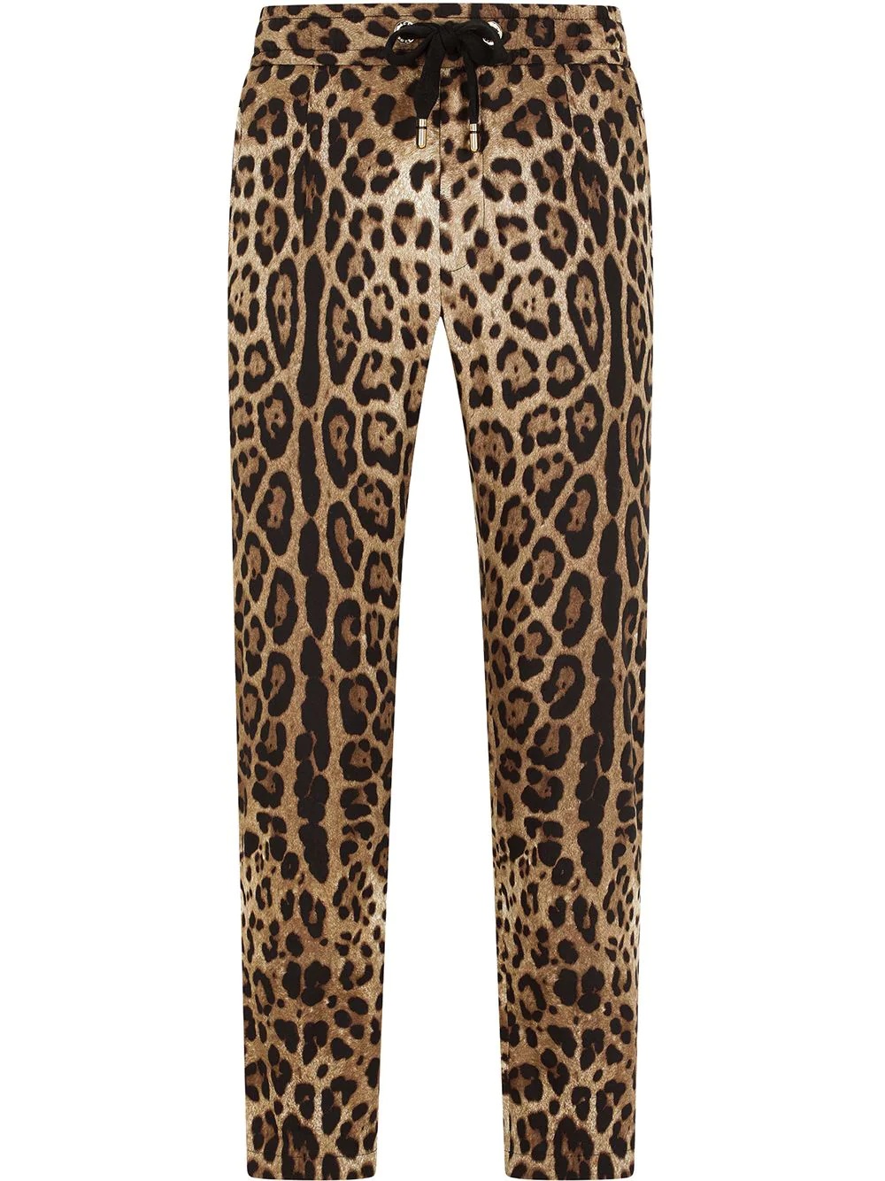 leopard-print sweatpants - 1