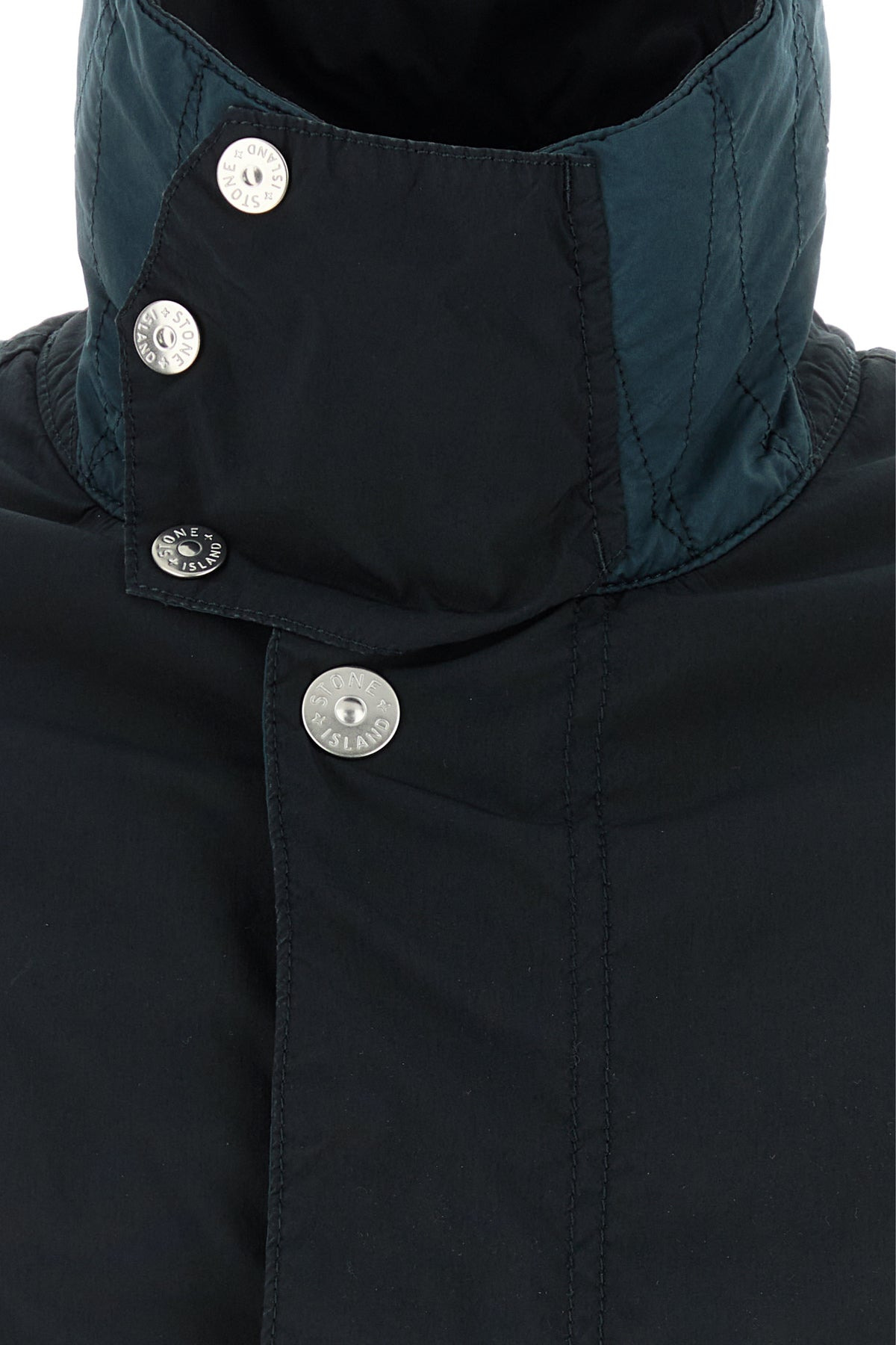 Midnight blue stretch polyester jacket - 3