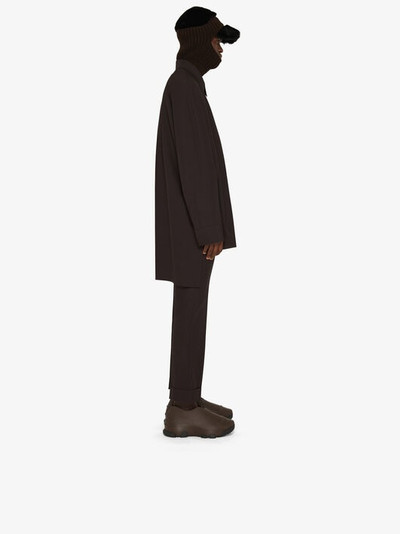 Givenchy OVERSIZED OVERSHIRT IN LIGHTWEIGHT WOOL outlook