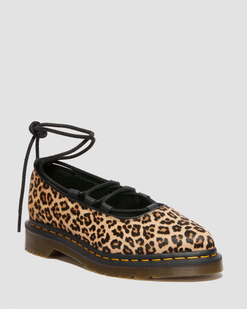 Dr. Martens Elphie II Leopard Ballet Flats outlook