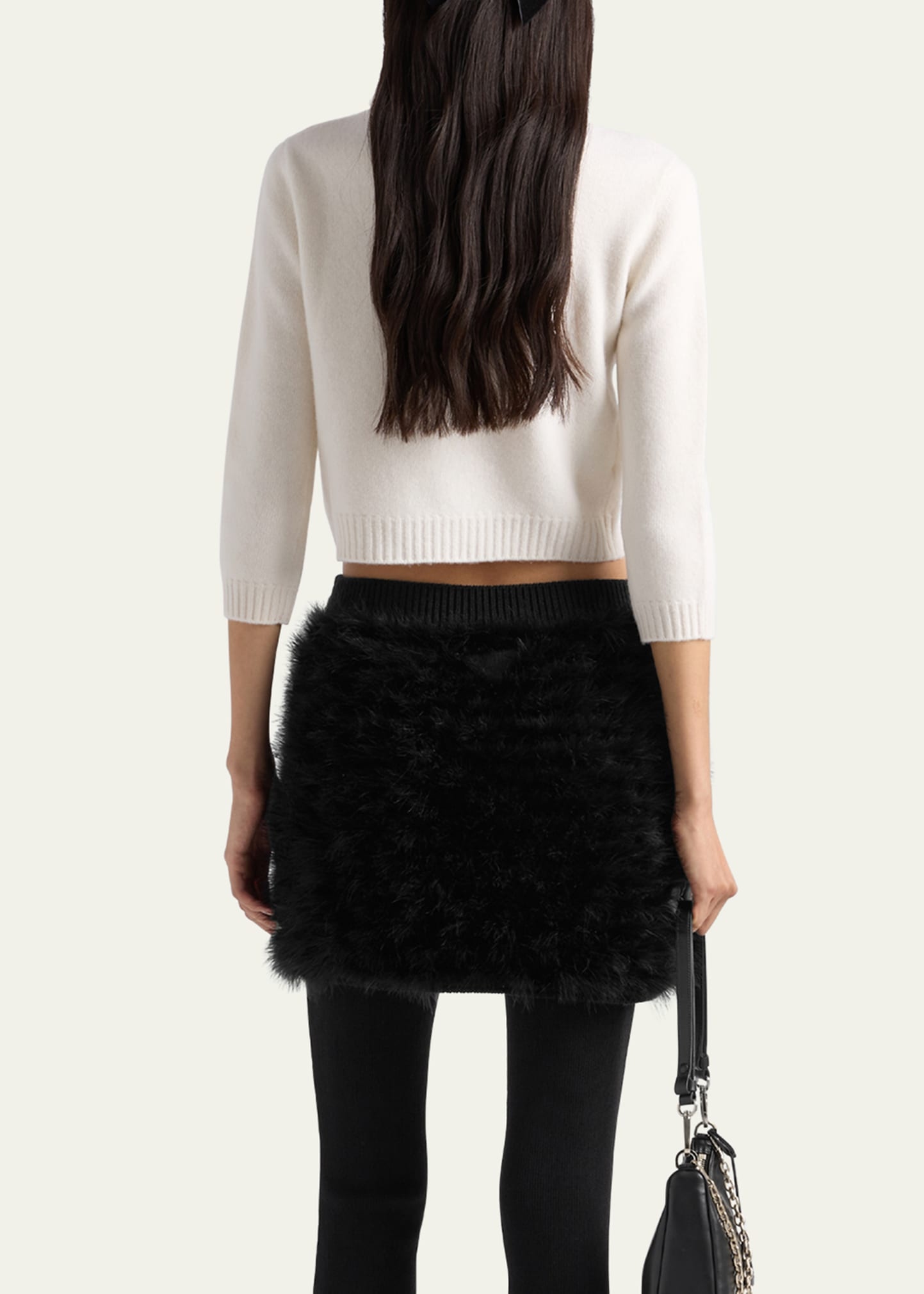 Turtleneck Lambswool Knit Sweater - 3