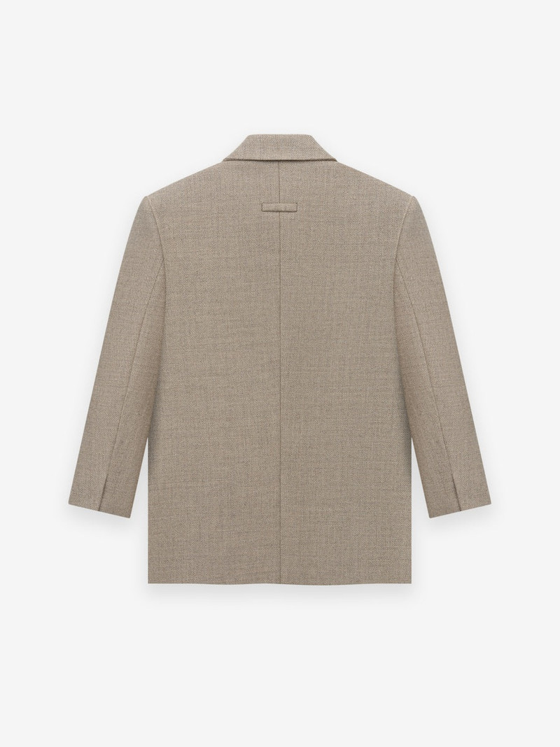 Heavy Wool Twill Relaxed Blazer 3
