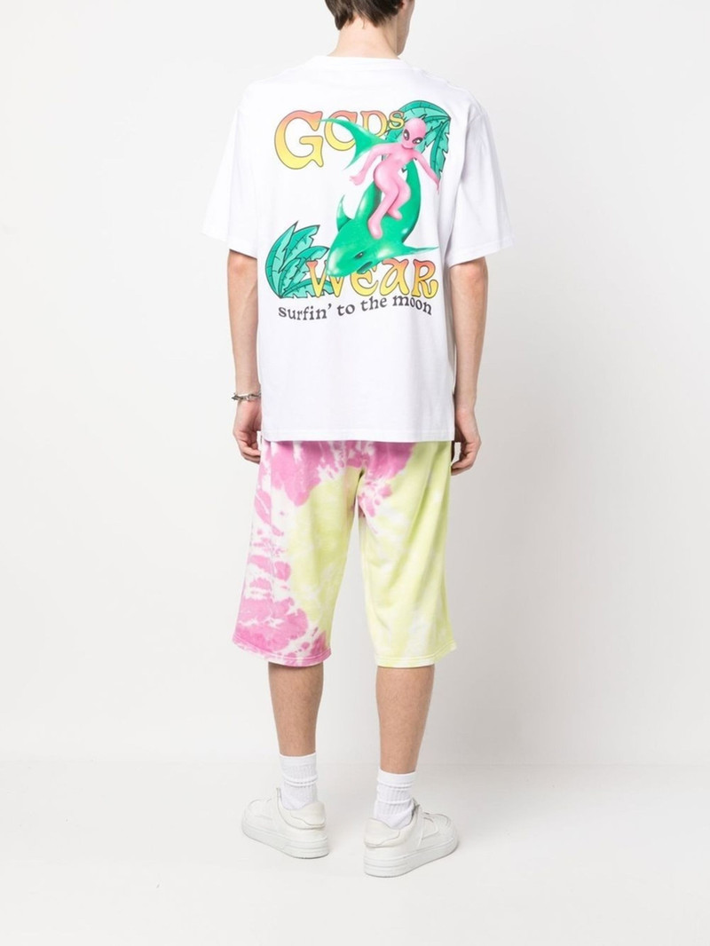GCDS rear logo-print detail T-shirt outlook