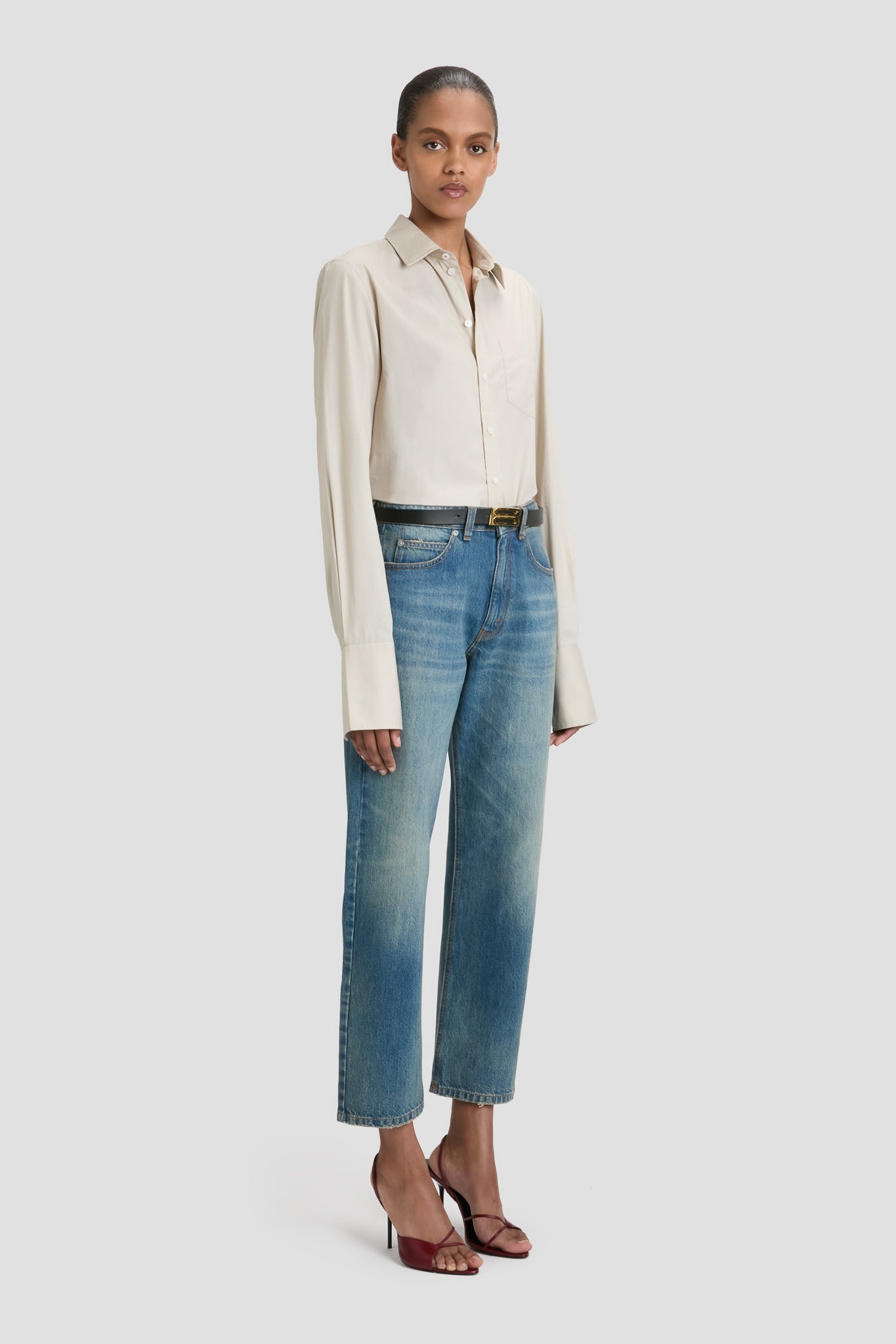 Bernie Relaxed Jean In Washed Blue - 3