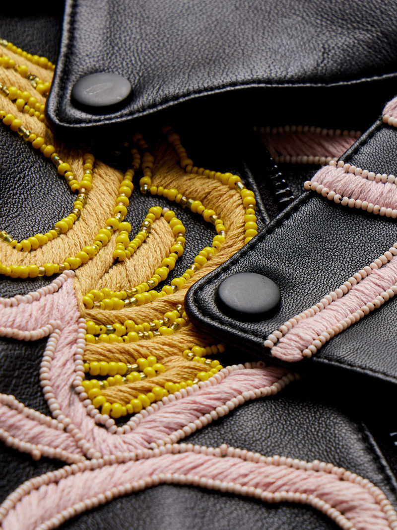 A+O X TOM WESSELMANN CODY LEATHER MOTO JACKET 3