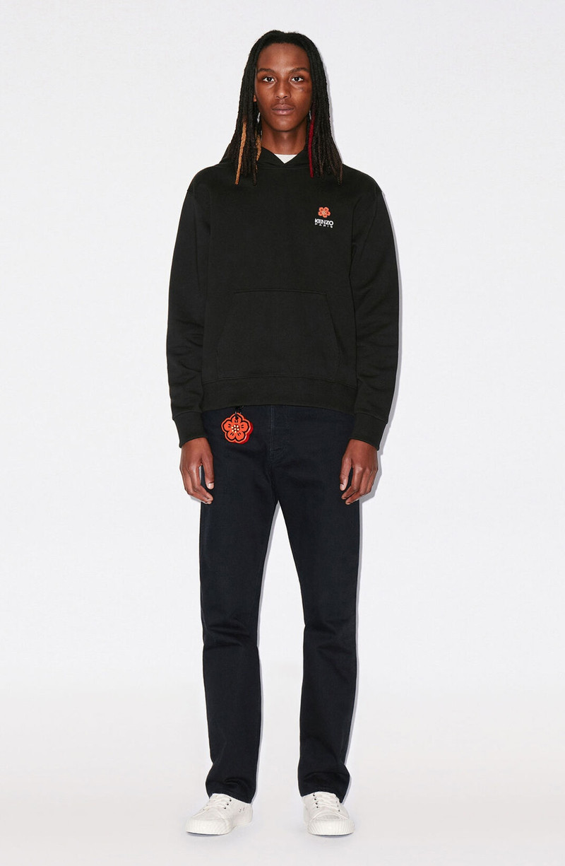 BOKE FLOWER' crest hoodie sweatshirt with zip 3