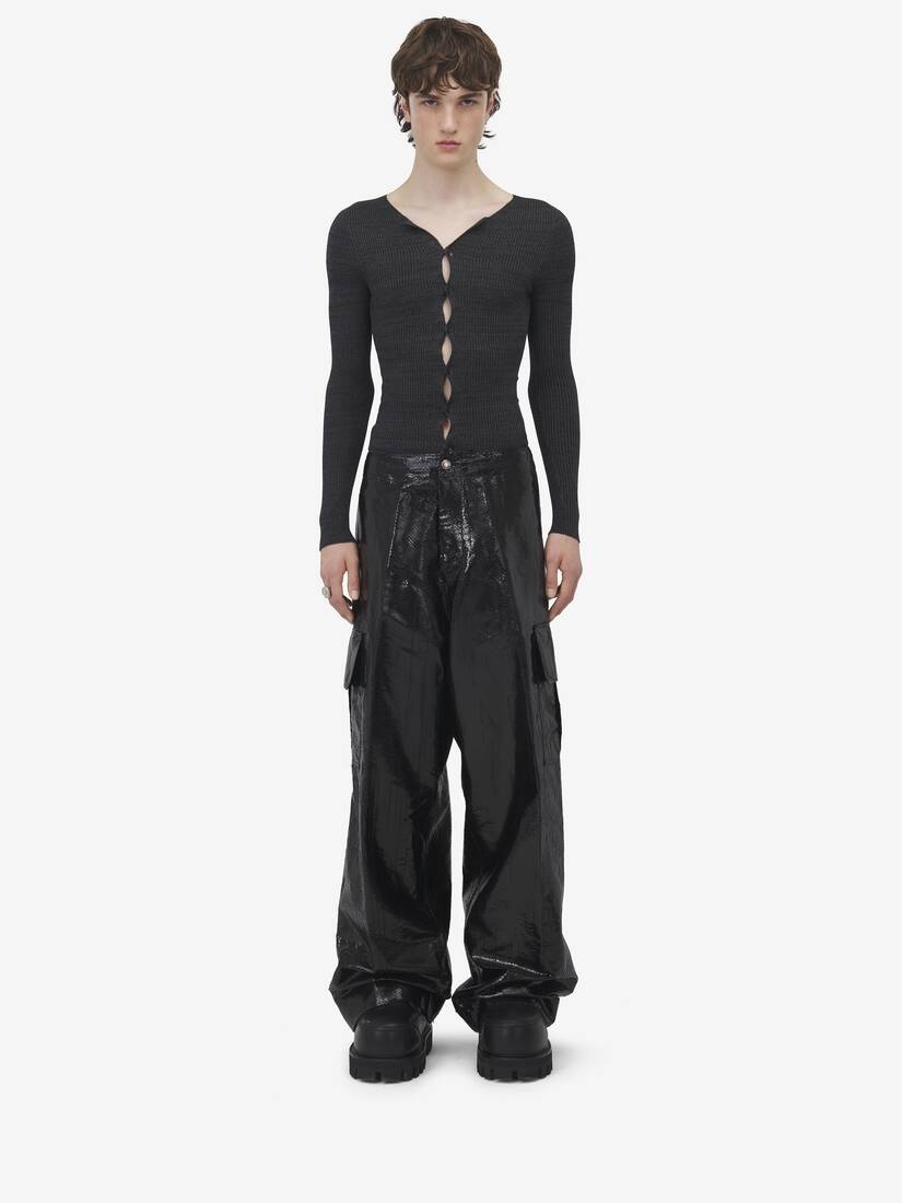 Low Rise Cargo Trousers - 2
