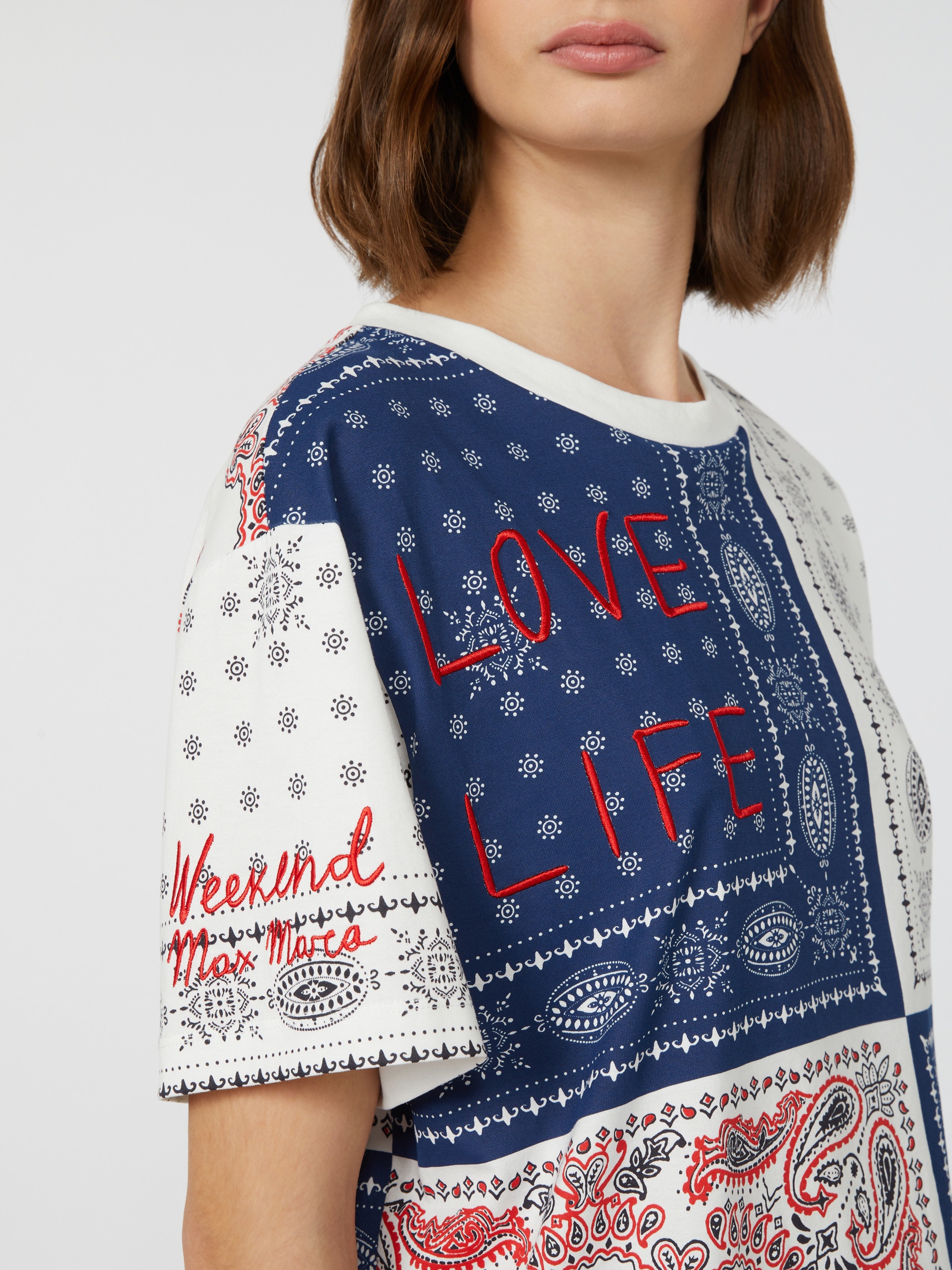 ACLINE Printed organic cotton T-shirt - 6
