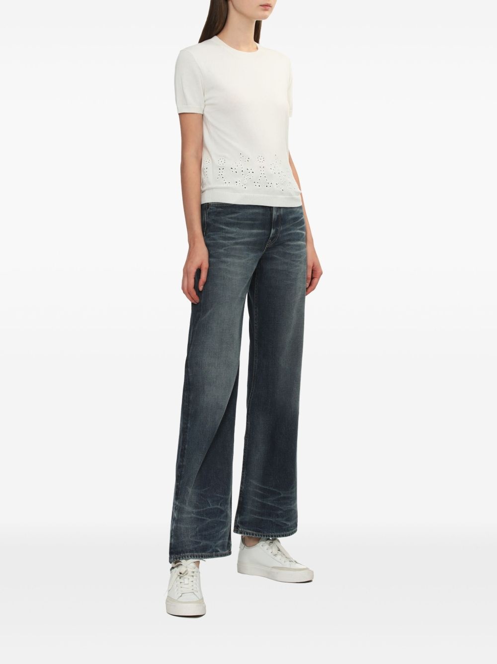 embroidered T-shirt - 2