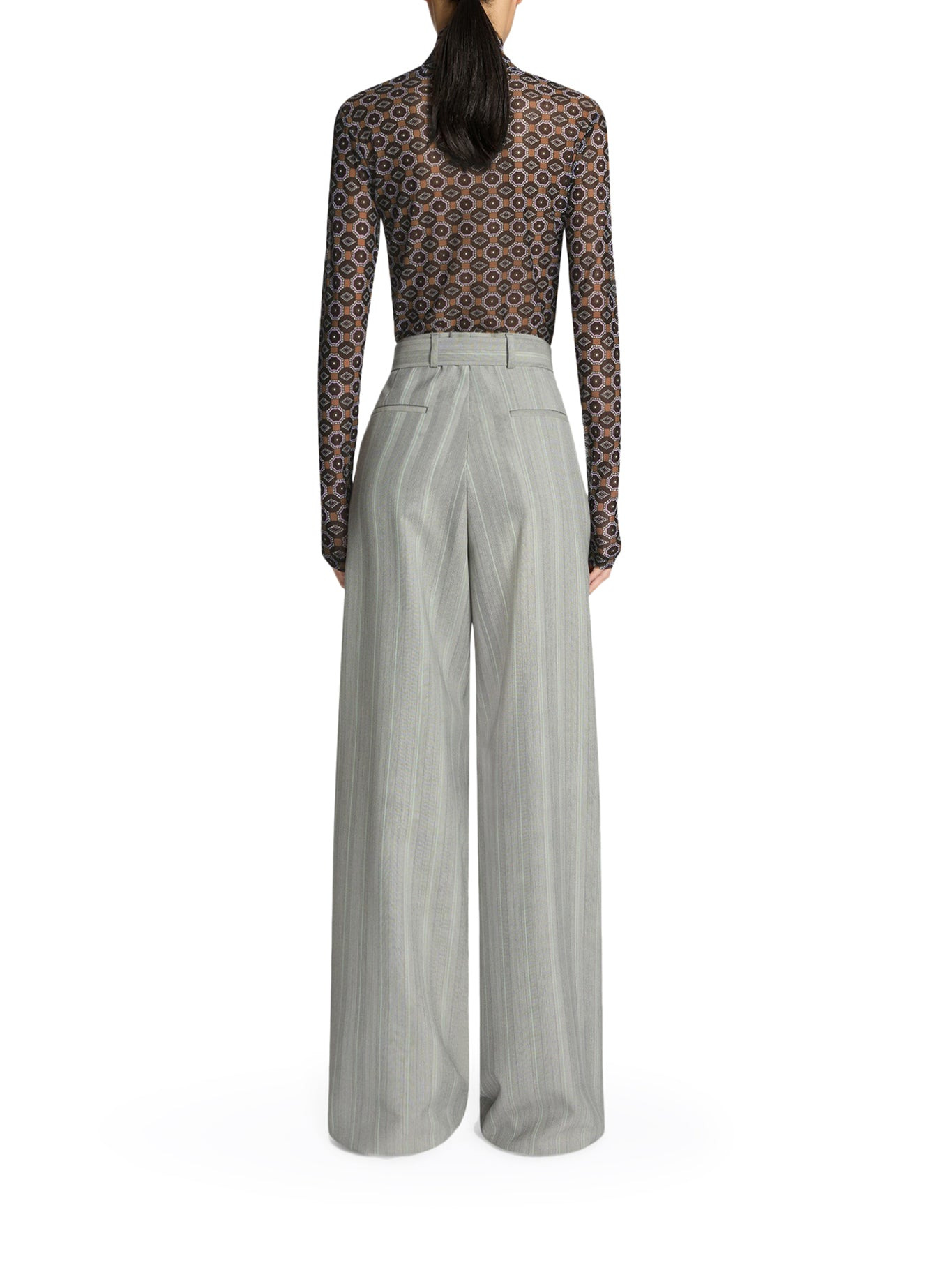 HIGH NECK T-SHIRT WITH PRINT - 3