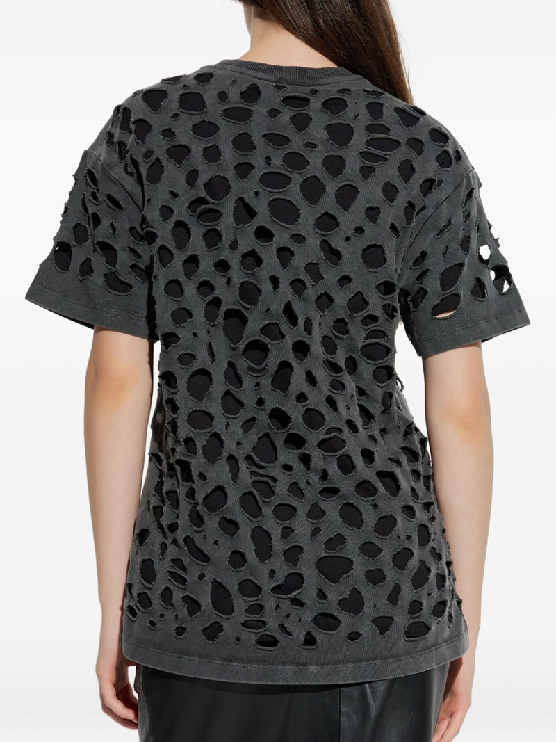 distressed short-sleeve T-shirt 3
