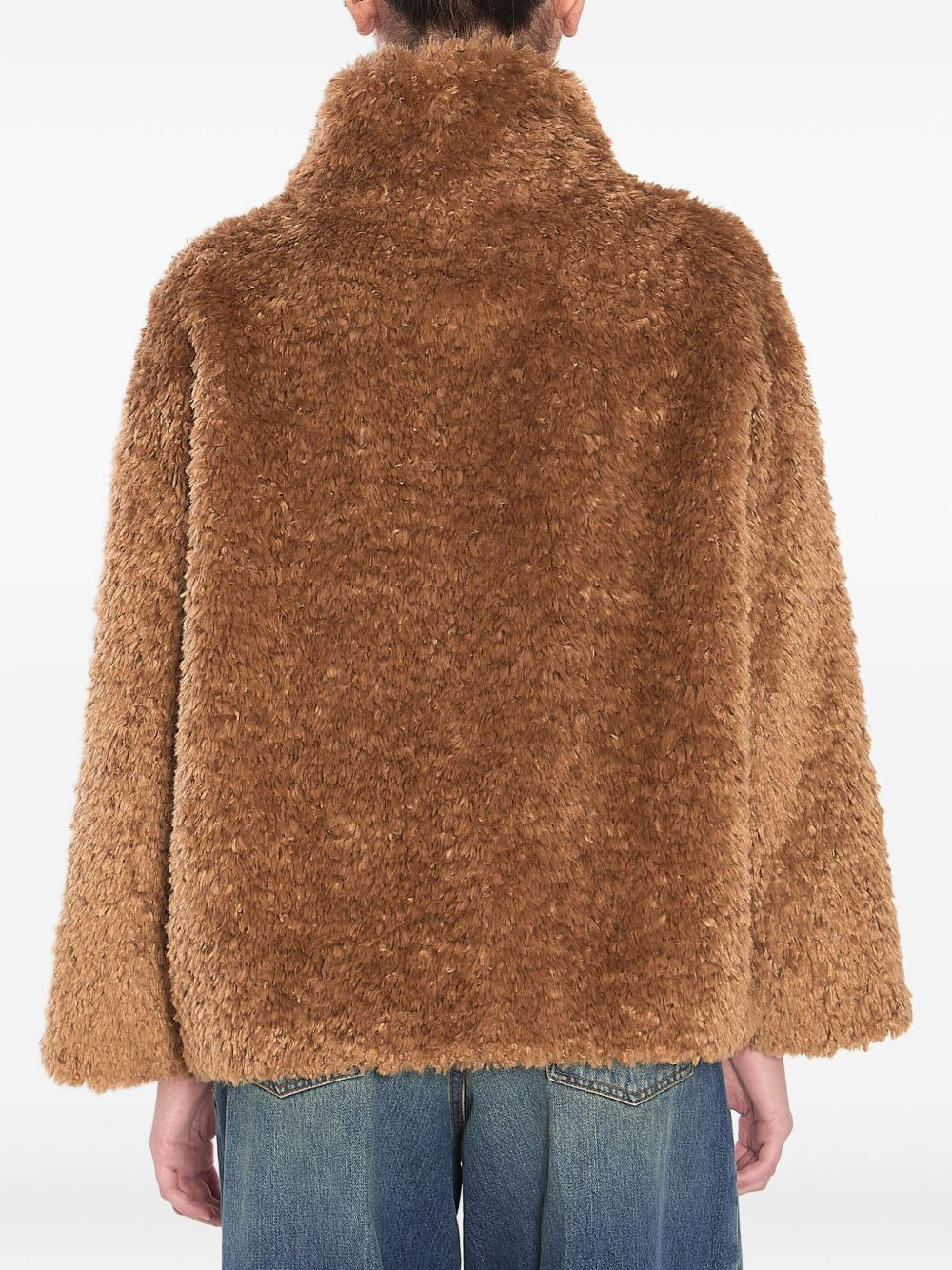 high-collar jacket - 4