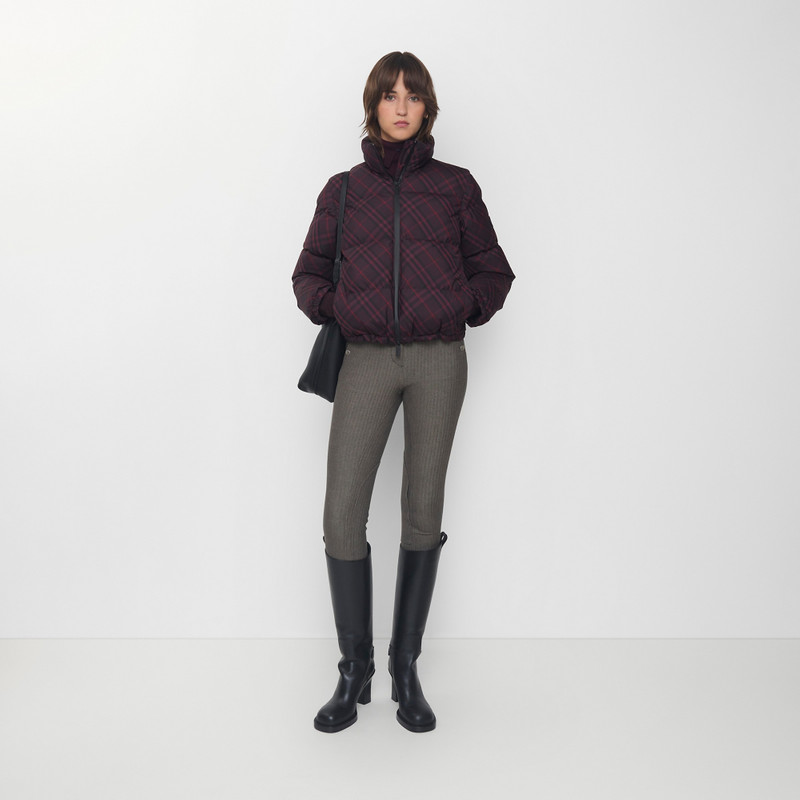 Burberry Check Ambleside Puffer Jacket outlook