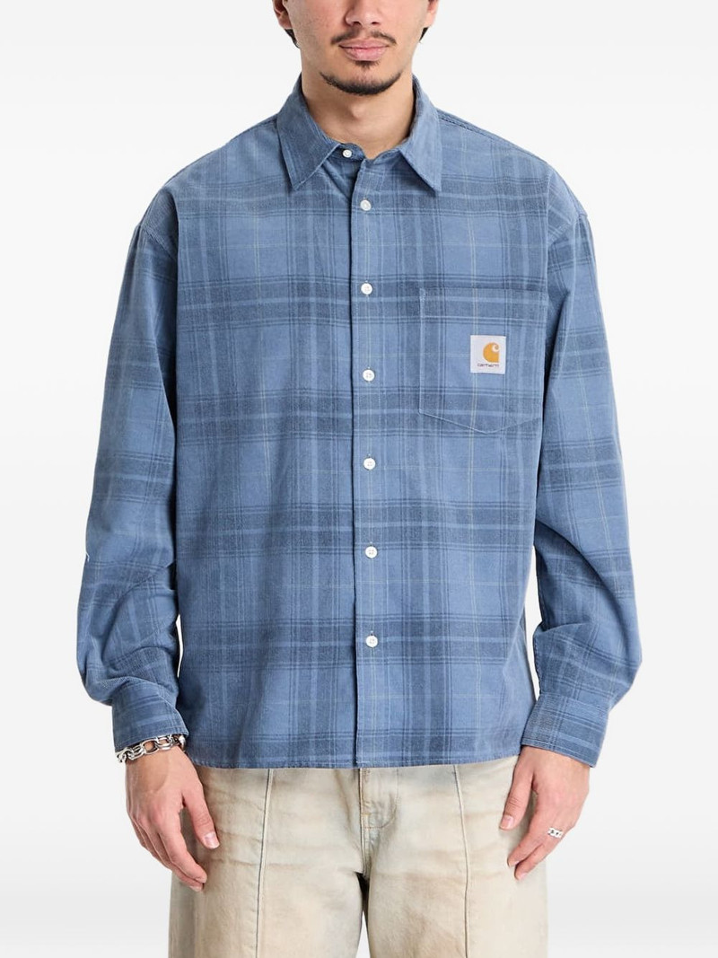 L/S Wilber plaid pocket shirt 4