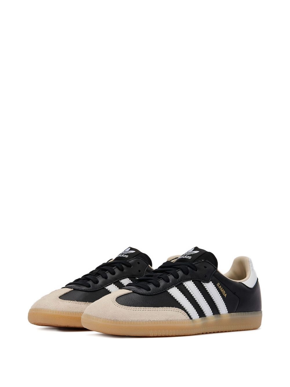 Samba OG "Core Black/Wonder White/Silver Metallic" sneakers - 2