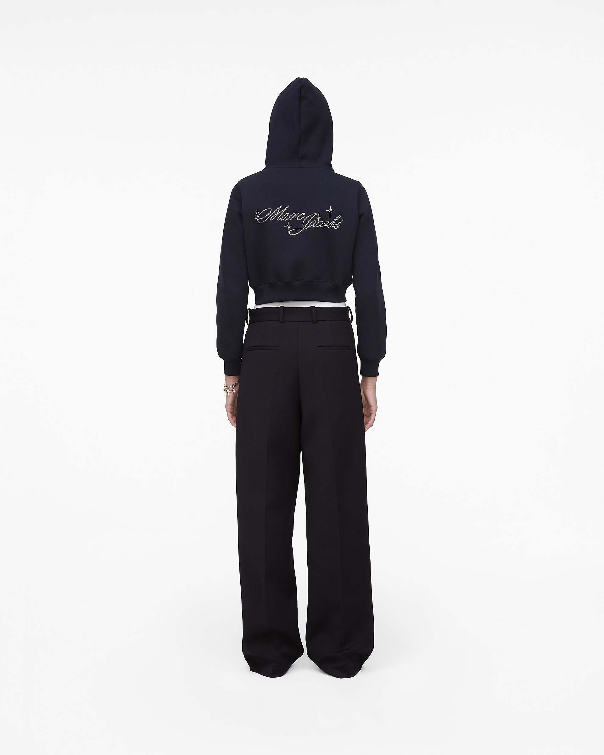 CHARM CROPPED HOODIE - 4