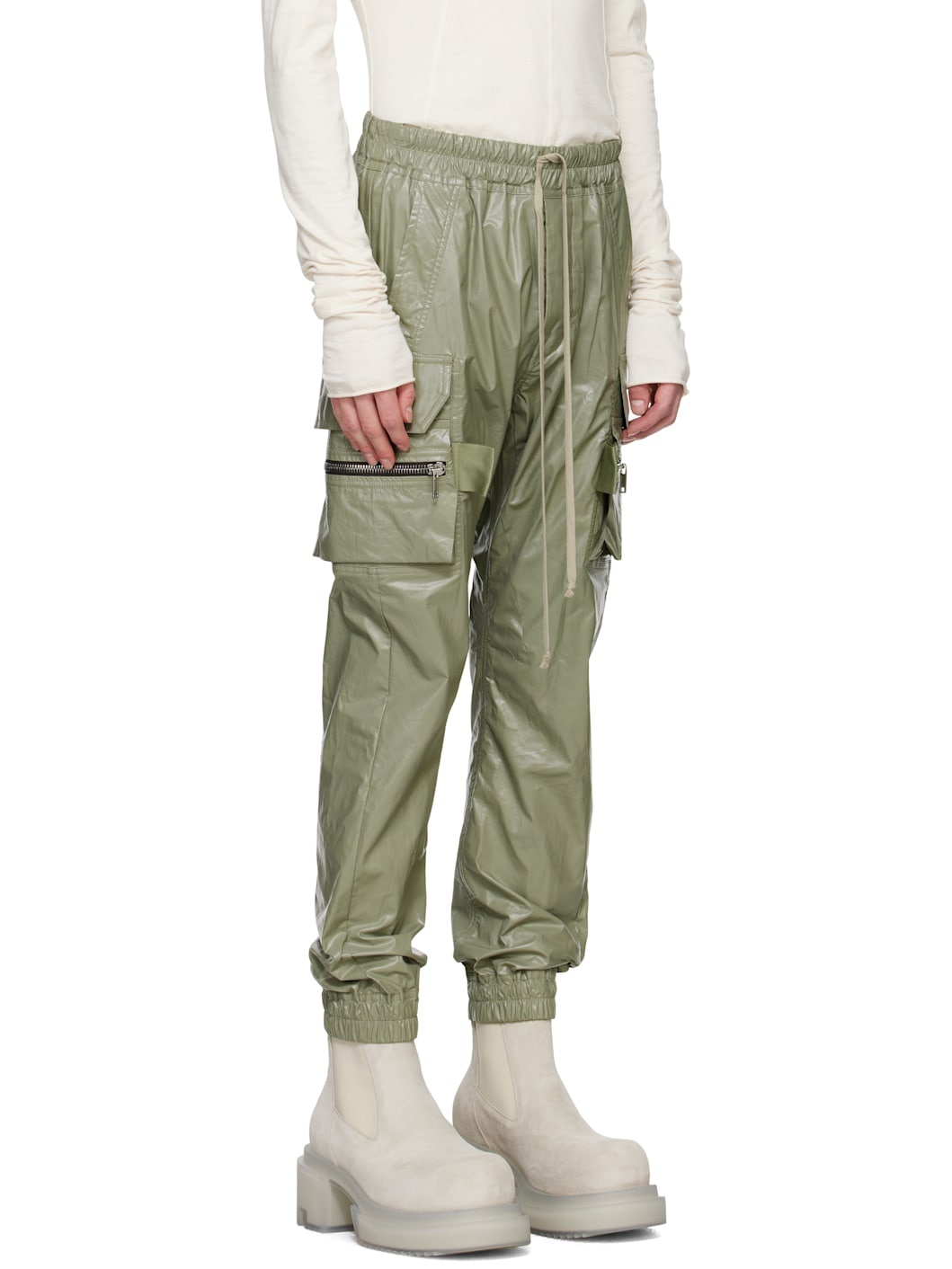 Green Hollywood Mastodon Cargo Pants - 2