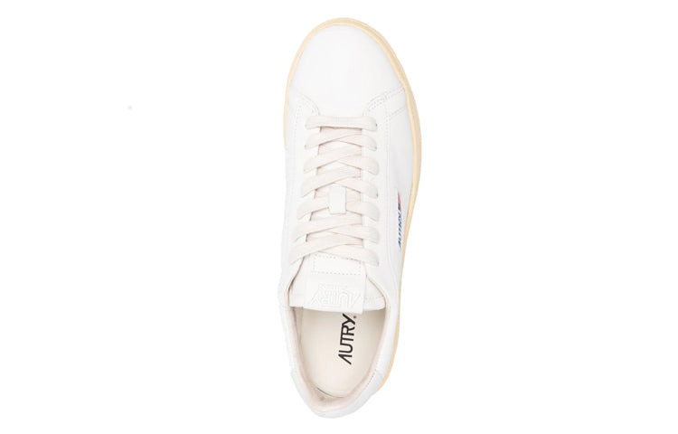 Autry Dallas Low Goatskin and Nubuck Leather 'White' ADLM-NG01 - 3