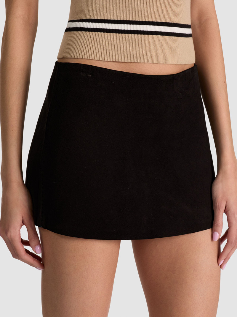 MACE LEATHER MINI SKORT 5