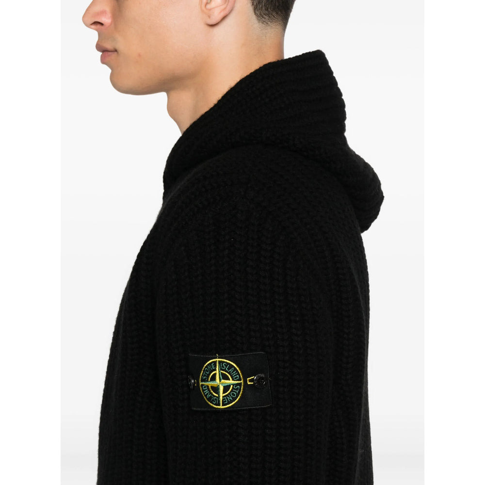 Stone Island Black Sweaters & Knitwear - Cardigans Men - 5