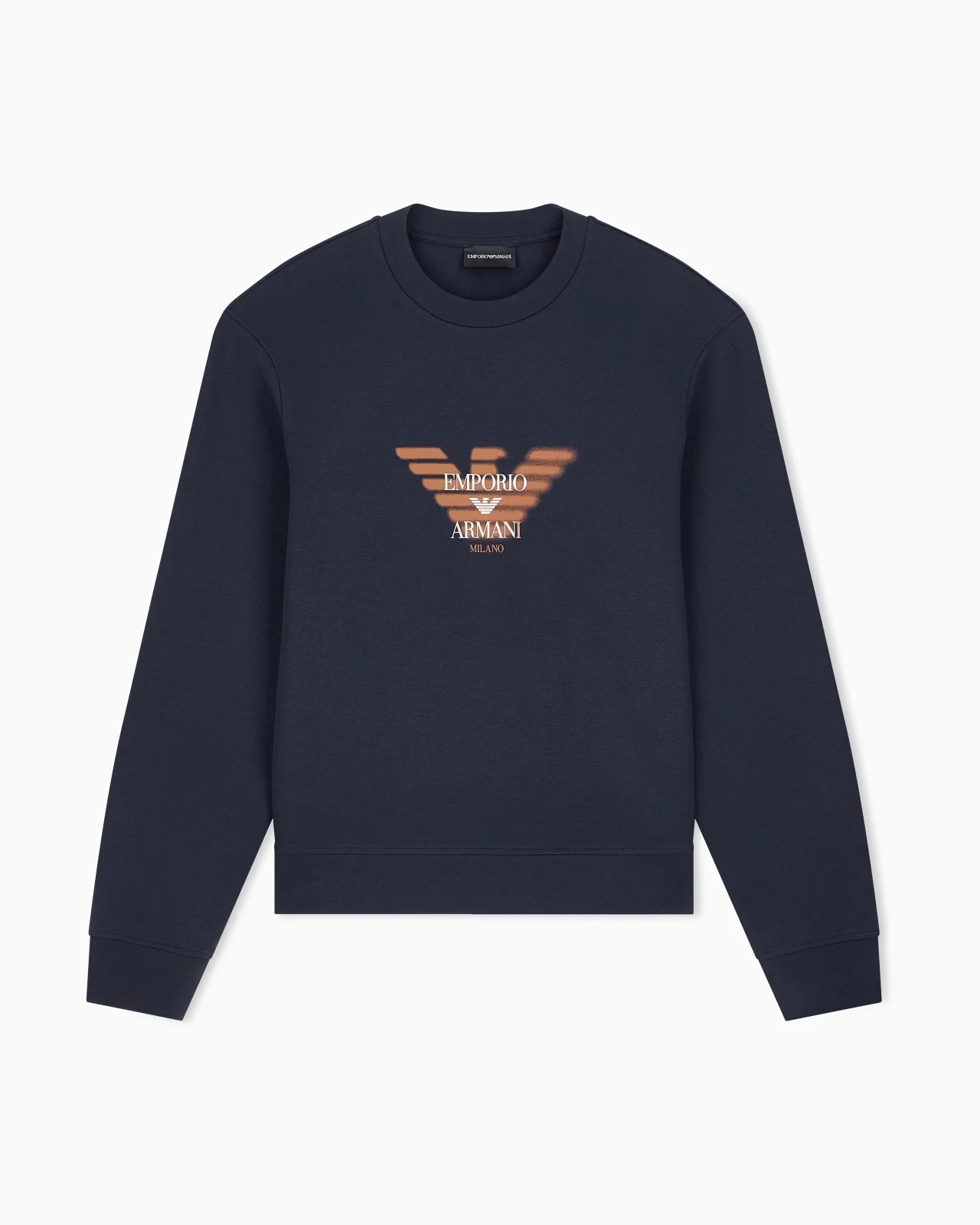 DOUBLE JERSEY SWEATSHIRT WITH LOGO - 1