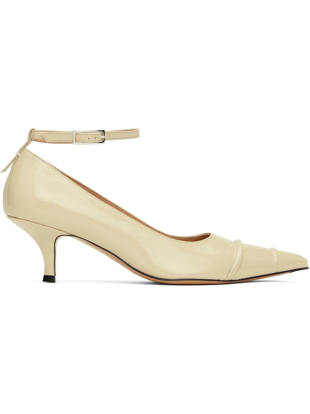Beige Kinkies Pump Heels - 1