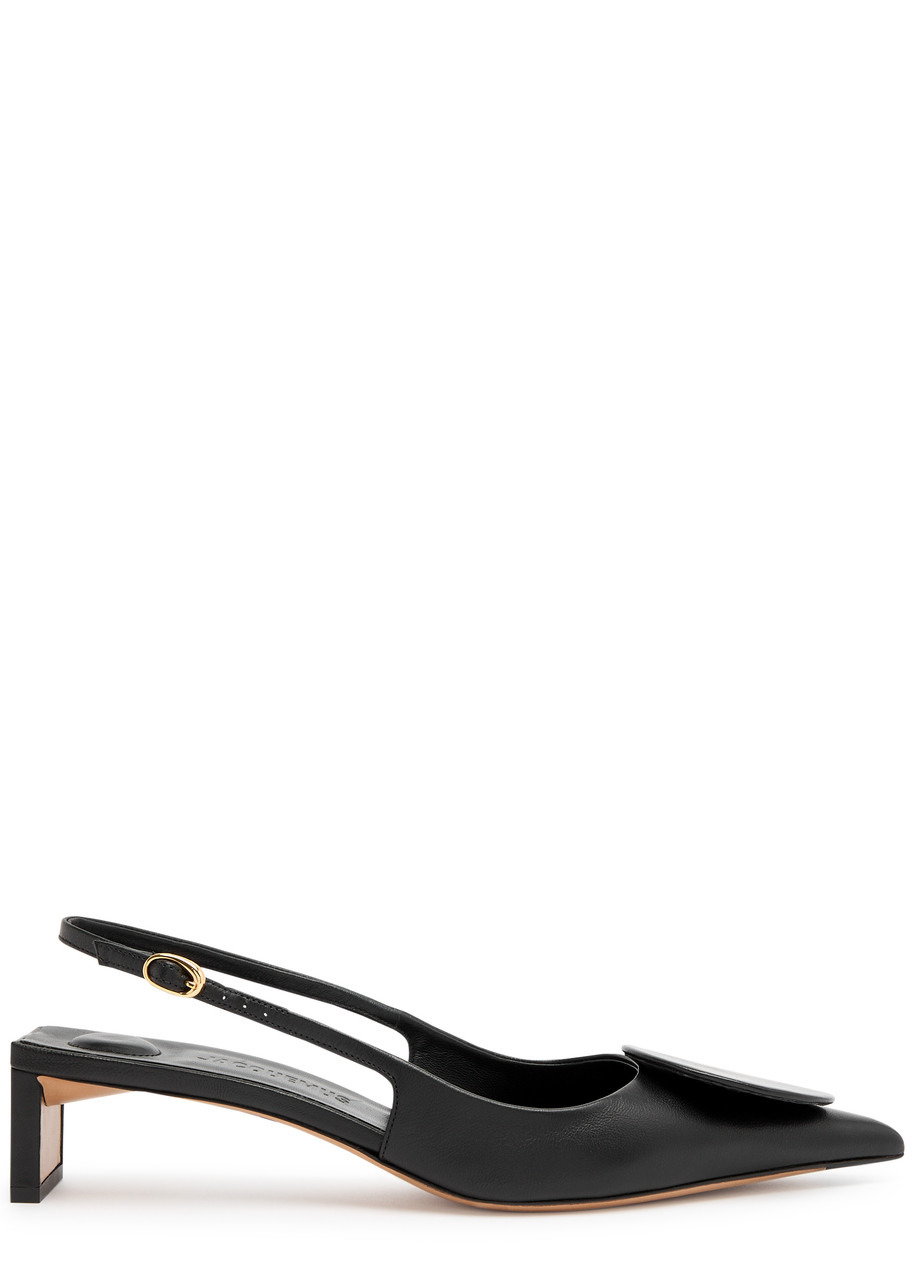 Les Slingbacks Duelo leather pumps - 1