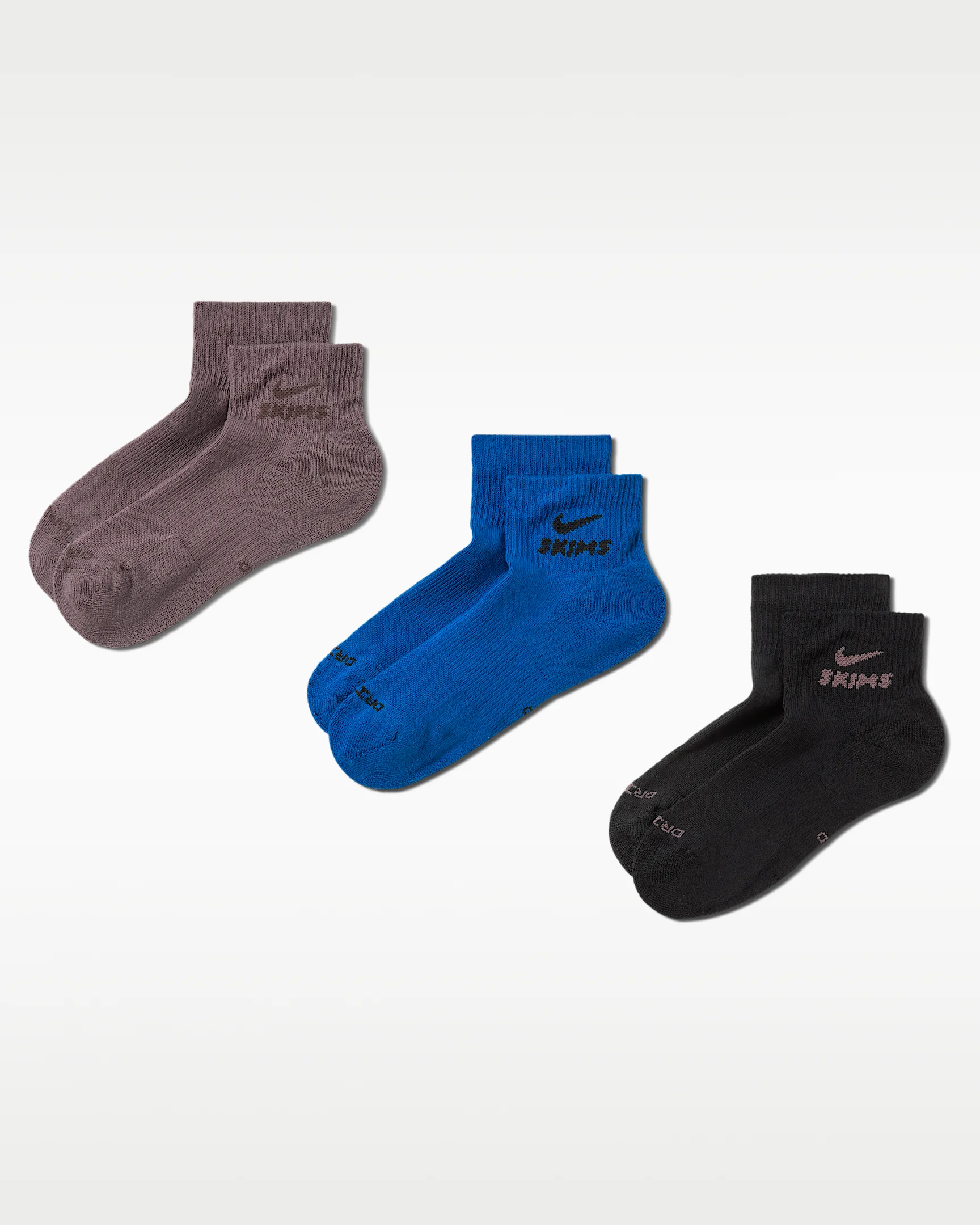 NikeSKIMS Dri-FIT Quarter Sock (3 Pairs) - 1