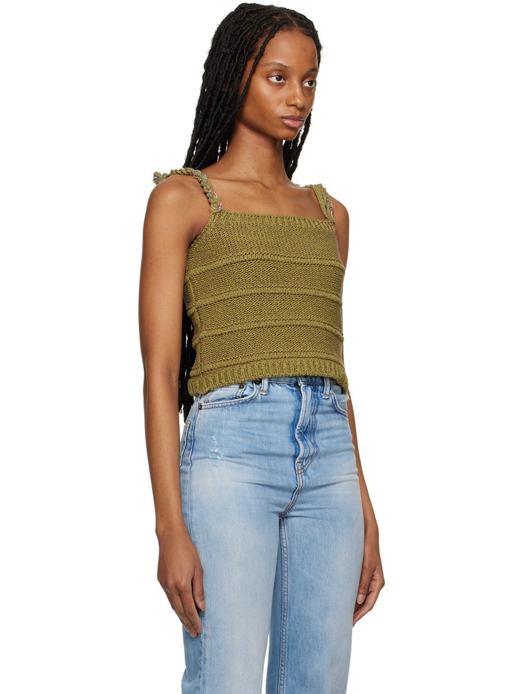 Green Montblanc Tank Top - 2
