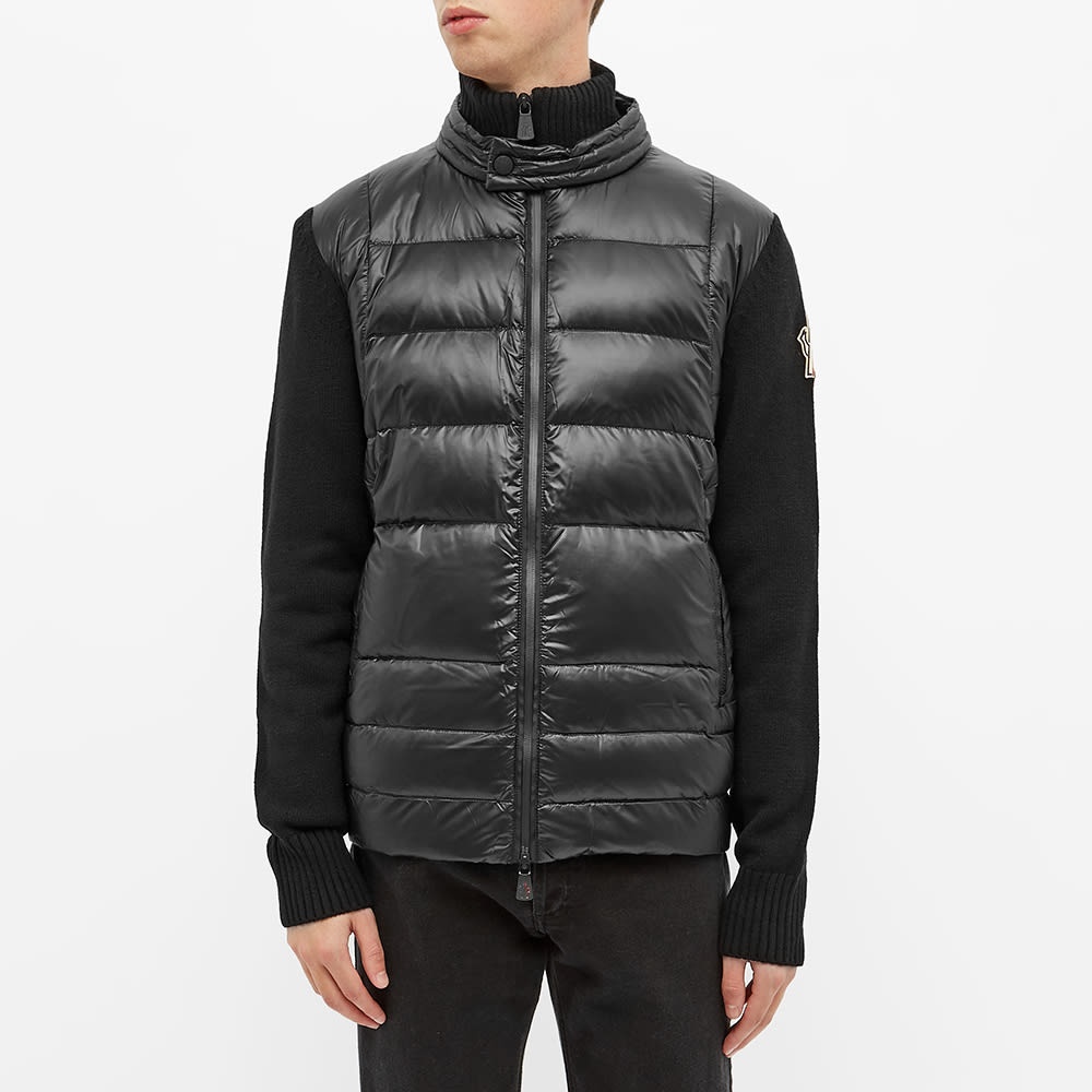 Moncler Grenoble Knitted Arm Down Jacket - 5