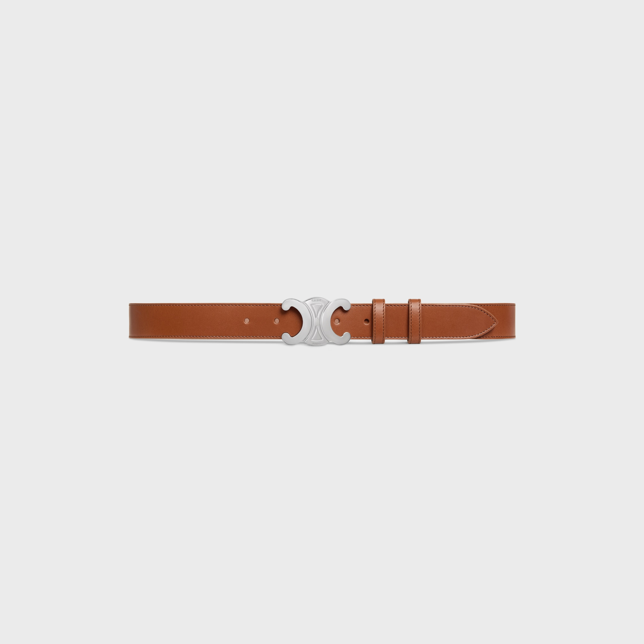 Large triomphe belt IN VINTAGE CALFSKIN - 2